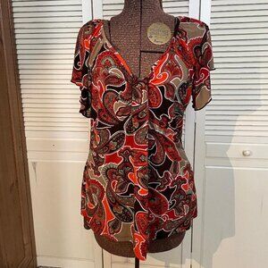 Carole Little Blouse Women's L